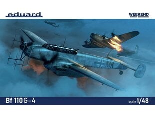 Сборная модель Eduard - Messerschmitt Bf 110G-4 Weekend edition, 1/48, 8405 цена и информация | Kонструкторы | 220.lv