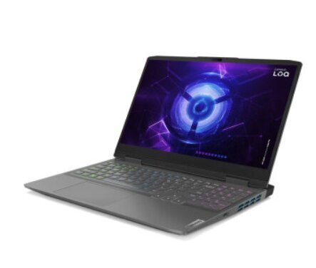 Lenovo LOQ 15IRH8 i5-12450H/8 GB/512 GB/NVIDIA GF RTX 4050/Win 11 Home, Grey cena un informācija | Portatīvie datori | 220.lv