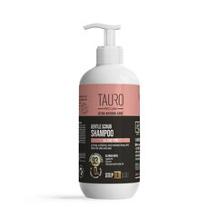 Нежный отшелушивающий шампунь Tauro Pro Line Ultra Natural Care Gentle Scrub, 400 мл цена и информация | Косметические средства для животных | 220.lv