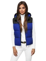 Zilā veste Berel JS/16M9112/184-51893-XL cena un informācija | Sieviešu vestes | 220.lv