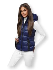 Tumši zila veste Bizer JS/5M3133/215-51900-XL cena un informācija | Sieviešu vestes | 220.lv