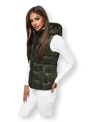 Tumši zaļa veste Bizer JS/5M3133/136-51901-XL цена и информация | Женские жилеты | 220.lv