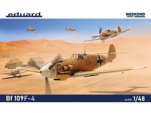 Конструктор Eduard - Messerschmitt Bf 109F-4 Weekend edition, 1/48, 84188 цена и информация | Kонструкторы | 220.lv