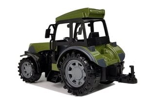 Radiovadāms zaļš traktors ar baļķu piekabi cena un informācija | Rotaļlietas zēniem | 220.lv