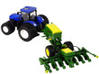 Tālvadības traktors LeanToys, zils цена и информация | Rotaļlietas zēniem | 220.lv