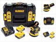 Bezvadu orbitālā slīpmašīna DeWalt DCW 210 P2, 18V, ar akumulatoru un lādētāju cena un informācija | Slīpmašīnas | 220.lv