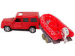 Ugunsdzēsēju mašīnas komplekts, LeanToys cena un informācija | Rotaļlietas zēniem | 220.lv