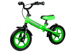 Балансировочный велосипед Mario, зеленый цена и информация | Балансировочные велосипеды | 220.lv