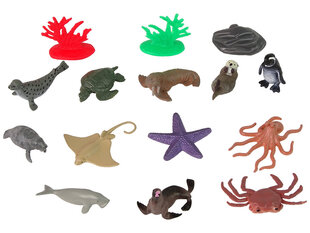 Figūriņu komplekts - Jūras dzīvnieki 2, 12 gab. cena un informācija | Rotaļlietas zēniem | 220.lv