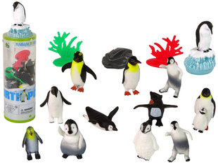 Pingvīni, 12 figūriņu komplekts cena un informācija | Rotaļlietas zēniem | 220.lv