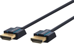 Clicktronic, HDMI, 1 m цена и информация | Кабели и провода | 220.lv