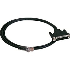 Deltaco, RJ45/DB25, 1.5 м цена и информация | Кабели и провода | 220.lv