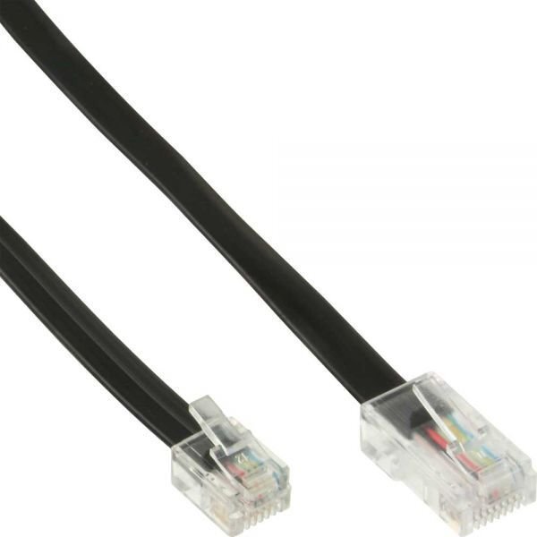 InLine RJ45/RJ11, 3m цена и информация | Kabeļi un vadi | 220.lv