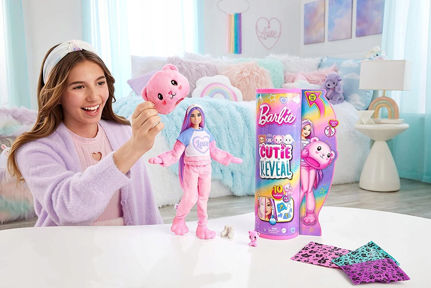 Lelle Barbie Cutie Reveal цена и информация | Rotaļlietas meitenēm | 220.lv