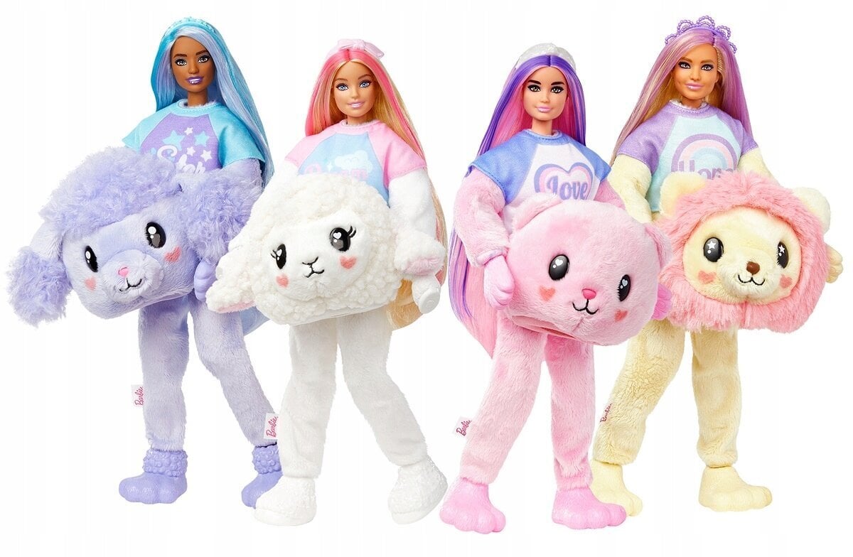 Lelles Barbie Cutie Reveal komplekts cena un informācija | Rotaļlietas meitenēm | 220.lv