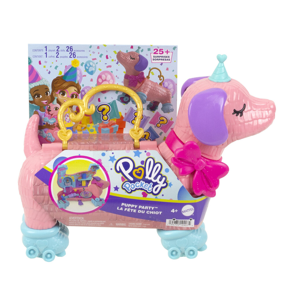 Suņu rotaļlietu komplekts Polly Pocket Mattel cena un informācija | Rotaļlietas meitenēm | 220.lv