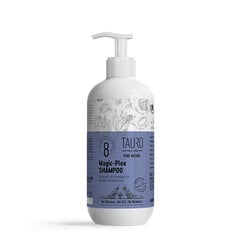 Suņu un kaķu spalvu atjaunojošs šampūns Tauro Pro Line Pure Nature Magic-Plex, 400 ml cena un informācija | Kosmētiskie līdzekļi dzīvniekiem | 220.lv