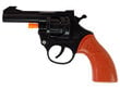 Rotaļu pistole ar vāciņu, melna cena un informācija | Rotaļlietas zēniem | 220.lv