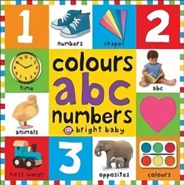 Colours ABC Numbers: First 100 Books cena un informācija | Grāmatas mazuļiem | 220.lv