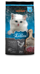 Leonardo Kitten для котят до года с мясом цыпленка 2 кг цена и информация | Сухой корм для кошек | 220.lv