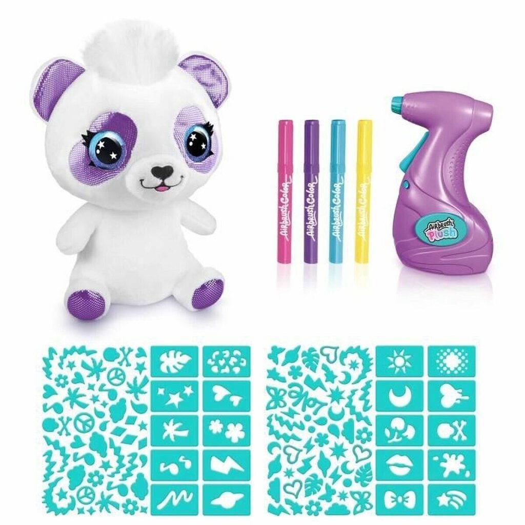 Radošais komplekts Canal Toys Airbrush Plush Panda cena un informācija | Attīstošās rotaļlietas | 220.lv