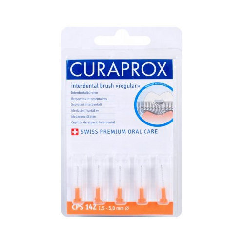 Starpzobu birstītes Curaprox CPS Interdental Brush Regular, 6 gab. cena un informācija | Zobu pastas, birstes | 220.lv