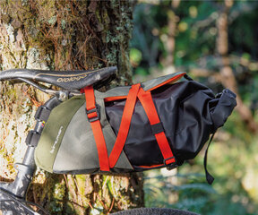 Velosipēda sēdekļa soma Birzman Packman Saddle Pack, 8 l, zaļa цена и информация | Сумки, держатели для телефонов | 220.lv