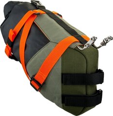 Velosipēda sēdekļa soma Birzman Packman Saddle Pack, 8 l, zaļa цена и информация | Сумки, держатели для телефонов | 220.lv