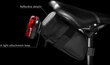 Velosipēda sēdekļa soma Birzman Roadster SB, 0,4 l, melna cena un informācija | Velo somas, telefona turētāji | 220.lv