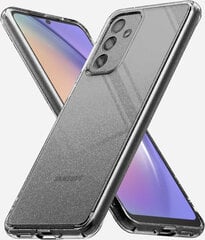 Soundberry Sparkle transparent silicone  Samsung Galaxy A54/A54 5G black цена и информация | Чехлы для телефонов | 220.lv