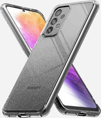 Soundberry Sparkle transparent silicone  Samsung Galaxy A53/A53 5G black цена и информация | Чехлы для телефонов | 220.lv