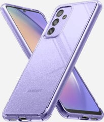 Soundberry Sparkle transparent silicone  Samsung Galaxy A54/A54 5G purple цена и информация | Чехлы для телефонов | 220.lv