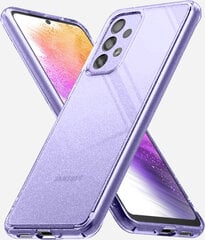 Soundberry Sparkle transparent silicone  Samsung Galaxy A54/A54 5G black цена и информация | Чехлы для телефонов | 220.lv