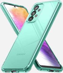 Soundberry transparent silicone  Samsung Galaxy A53/A53 5G green цена и информация | Чехлы для телефонов | 220.lv