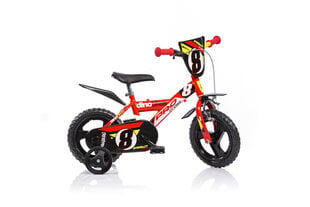 Bērnu velosipēds Dino bikes 12" (Sarkans) (123GLN2) cena un informācija | Bērnu velosipēdi | 220.lv