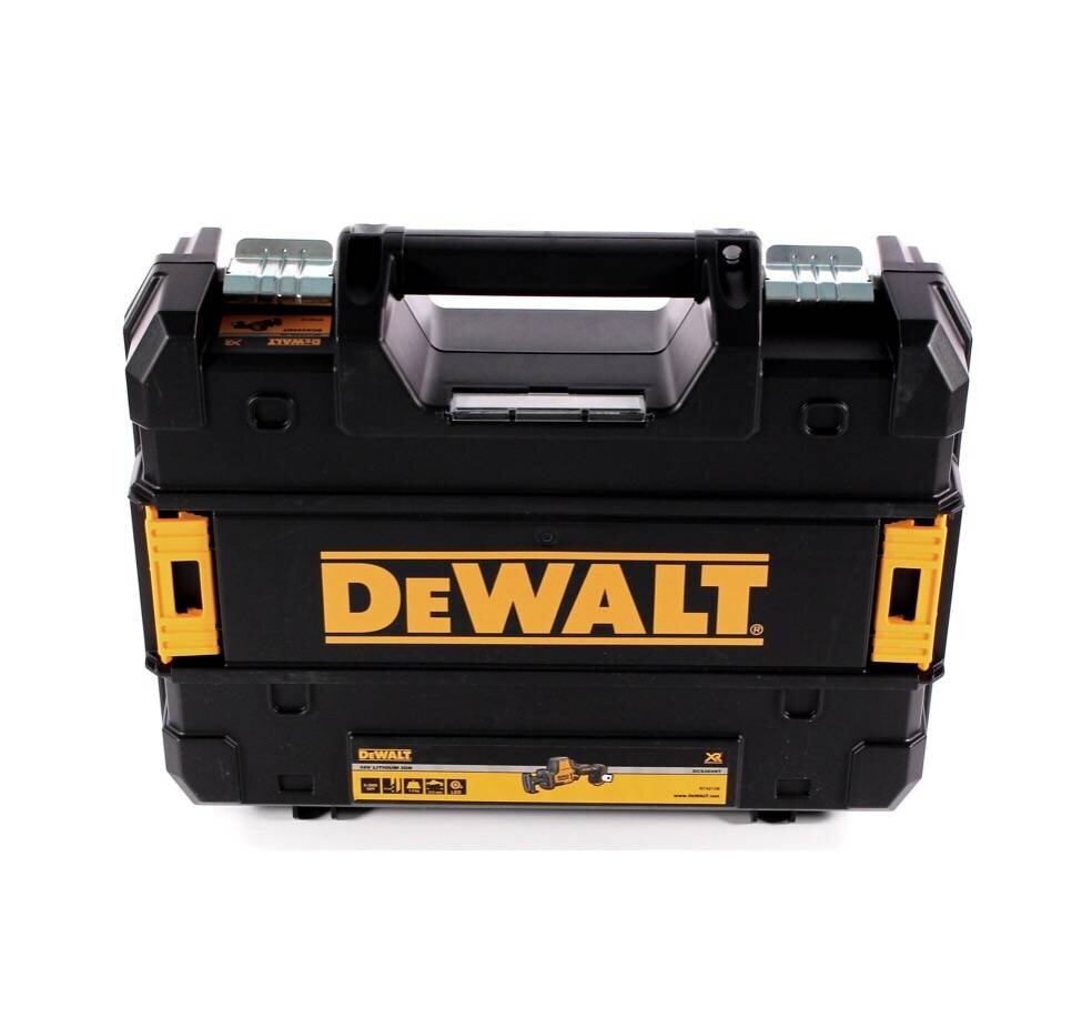 Bezvadu lineārais zāģis DeWalt DCS 369 NT, 18 V, ar akumulatoru, bez lādētāja цена и информация | Zāģi, ripzāģi | 220.lv