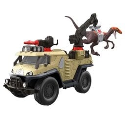 Rotaļu auto ar figūriņu Jurassic World cena un informācija | Rotaļlietas zēniem | 220.lv