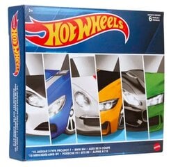 Auto komplekts Hot Wheels, 6 gab cena un informācija | Rotaļlietas zēniem | 220.lv