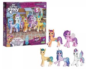 Figūriņas Hasbro My Little Pony, 5 gab. cena un informācija | Rotaļlietas meitenēm | 220.lv