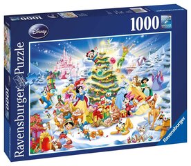 Ravensburger Puzzle A Disney Christmas 1000p 19287 цена и информация | Пазлы | 220.lv