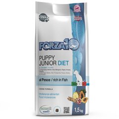 Forza10 Puppy Junior Diet для щенков склонных к аллергии, с рыбой, 1,5 кг цена и информация |  Сухой корм для собак | 220.lv