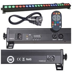 Gaismas efekti Light4Me Deco Bar 24 RGB IR cena un informācija | Mūzikas instrumentu piederumi | 220.lv