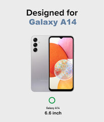 Soundberry Sparkle transparent silicone  Samsung Galaxy A54/A54 5G black цена и информация | Чехлы для телефонов | 220.lv