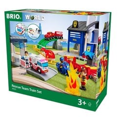 Brio Rescue Team Set Set 63602500 цена и информация | Kонструкторы | 220.lv