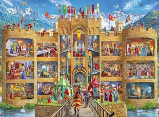 Puzle Ravensburger Cutway Castle, 12919, 150 d. cena un informācija | Puzles, 3D puzles | 220.lv