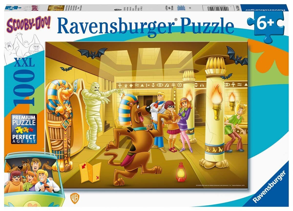 Puzle Ravensburger Scooby Doo, 13304, 100 d. цена и информация | Puzles, 3D puzles | 220.lv