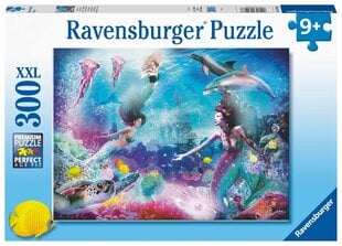 Puzle Ravensburger Mermaids, 13296, 300 d. cena un informācija | Puzles, 3D puzles | 220.lv