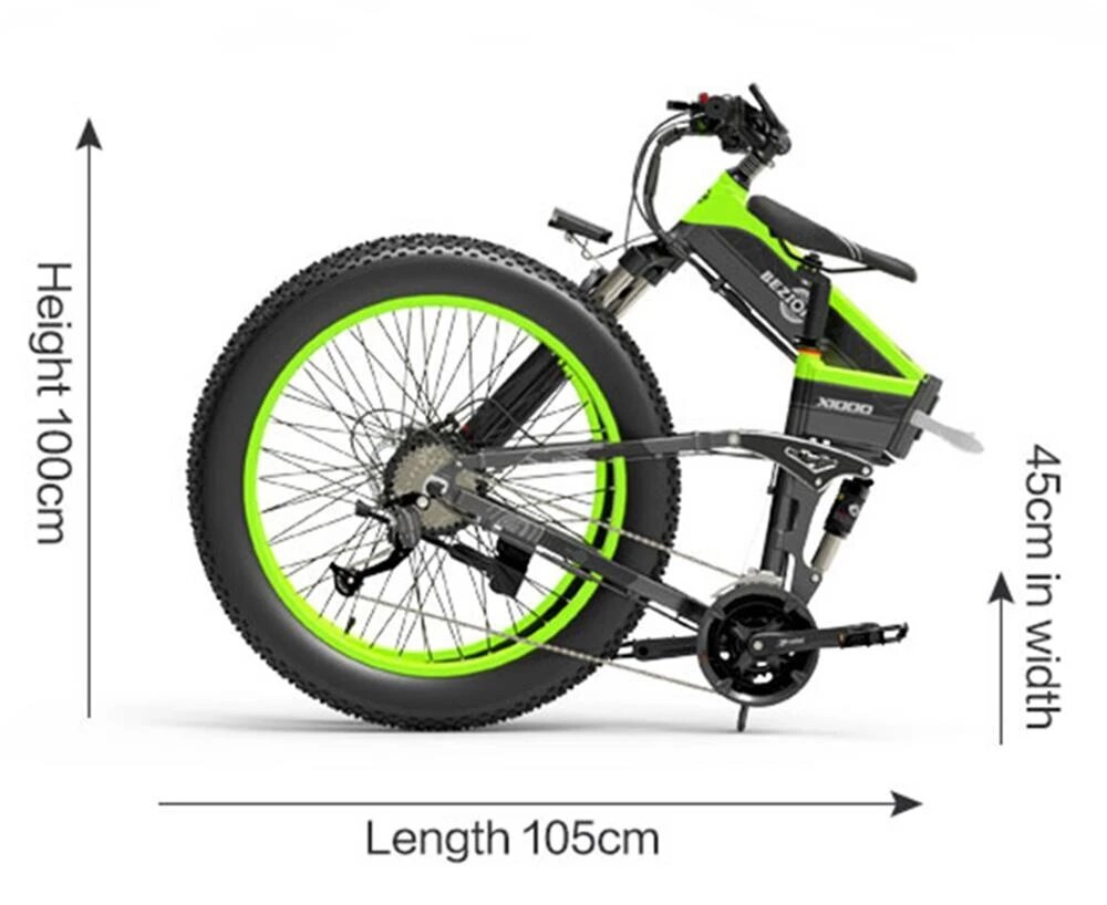 Elektriskais velosipēds Bezior X1500, melns/dzeltens, 1500W, 12.8Ah цена и информация | Elektrovelosipēdi | 220.lv