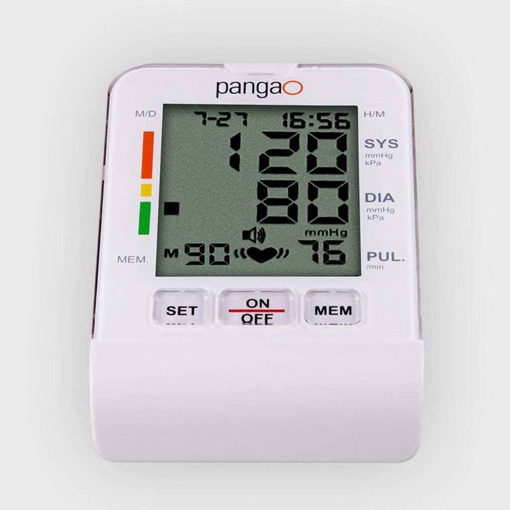 Spiediena mērītājs elektroniskais PangaO Max-800B6-1 cena un informācija | Asinsspiediena mērītāji | 220.lv