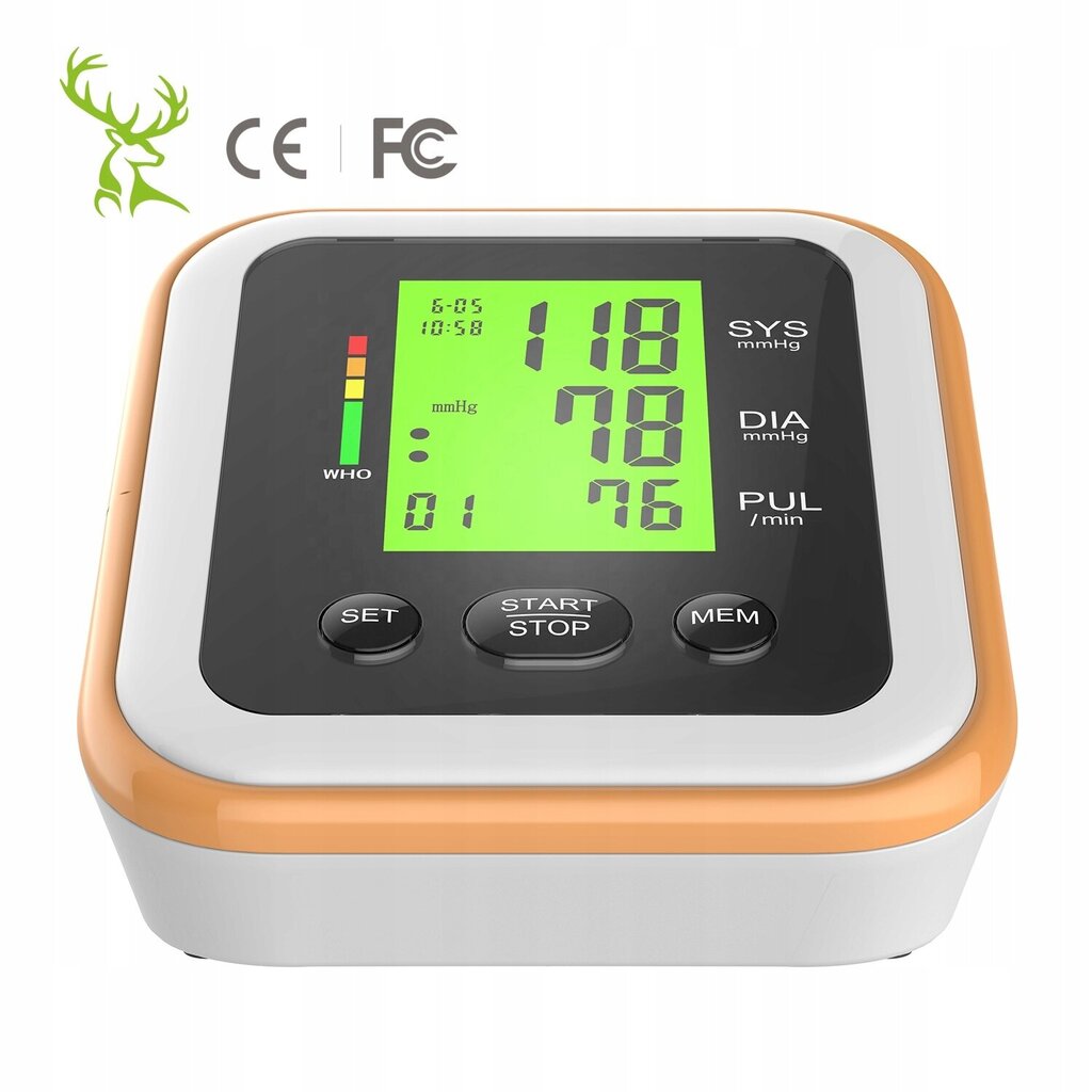 Elektroniskais asinsspiediena mērītājs Arm Electronic XL-B01 uz rokas cena un informācija | Asinsspiediena mērītāji | 220.lv